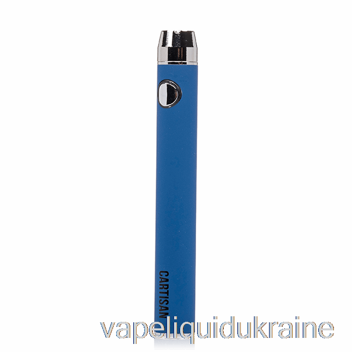 Vape Ukraine Cartisan Button VV 900 Dual Charge 510 Battery [Micro] Blue